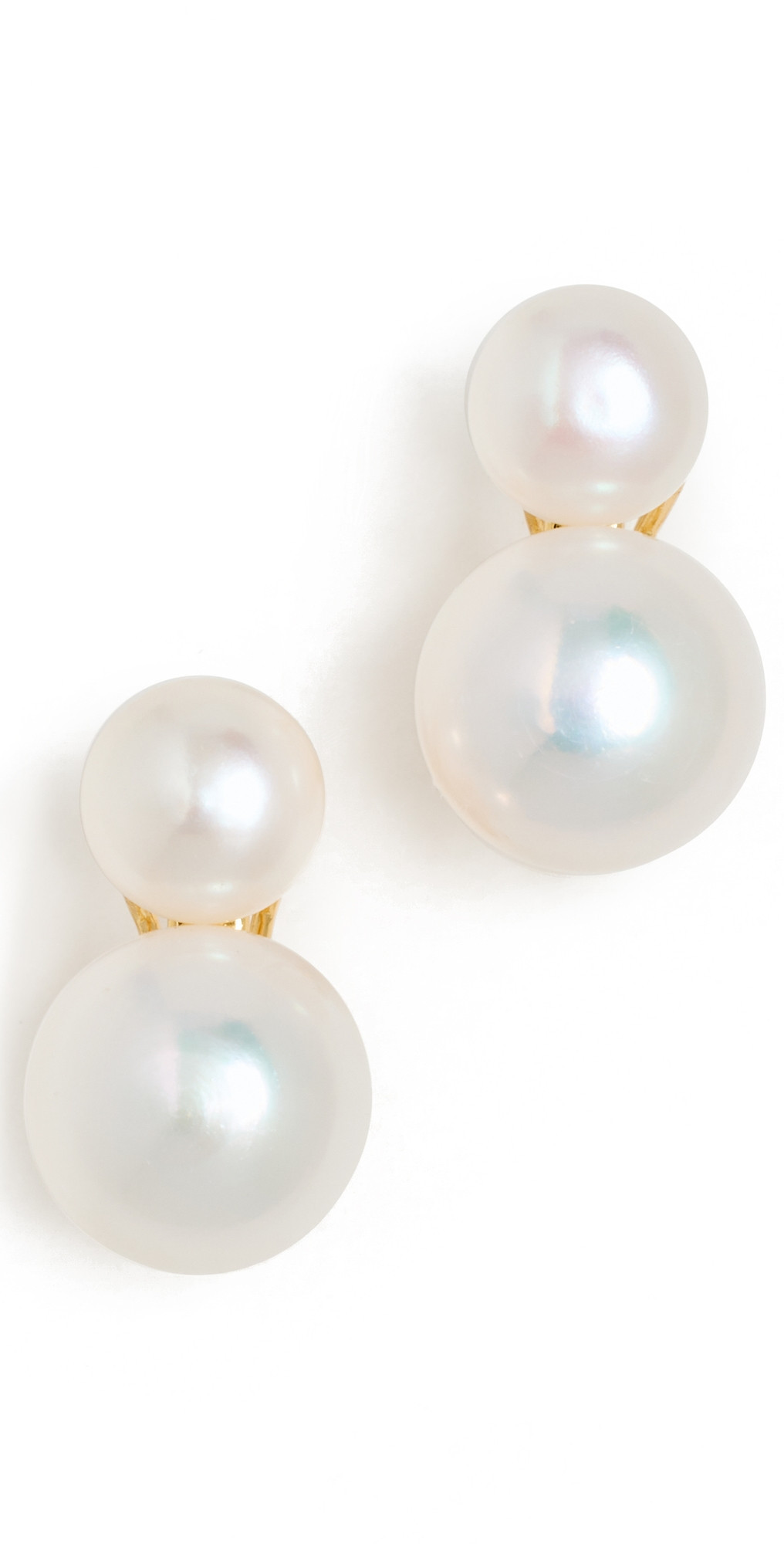 SHASHI Bianca Pearl Earrings Pearl One Size | Shopbop