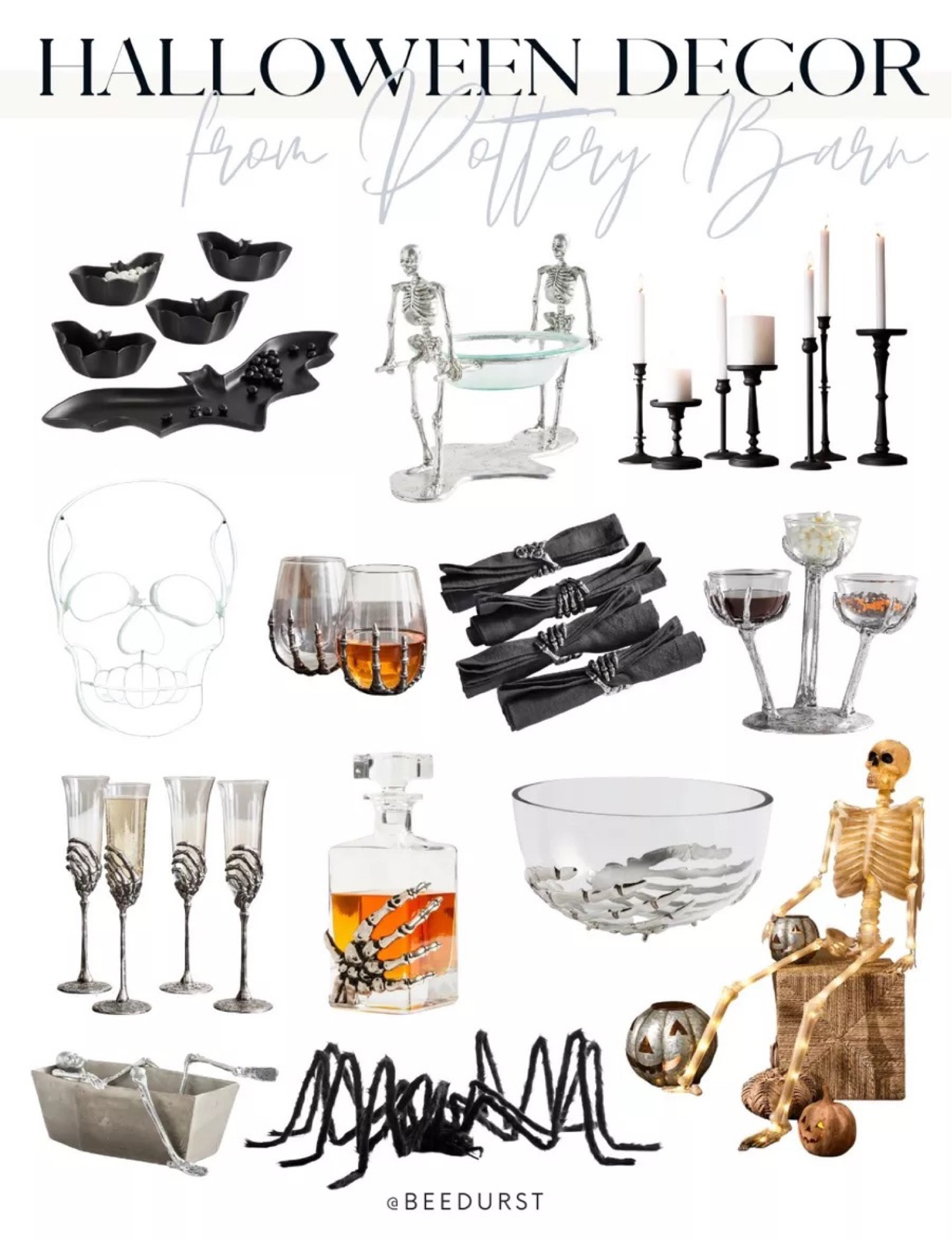 Halloween decor from Pottery Barn, Pottery Barn Halloween, skeleton decor, fall decor, Halloween dishes, skeleton dishes

#LTKHoliday #LTKHalloween #LTKparties