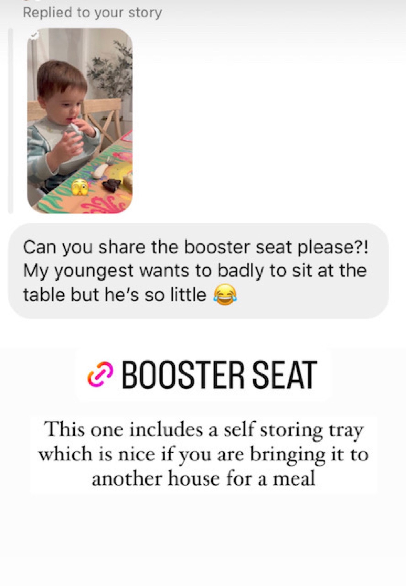 Toddler Booster Seat🍴

#LTKbaby #LTKhome #LTKkids