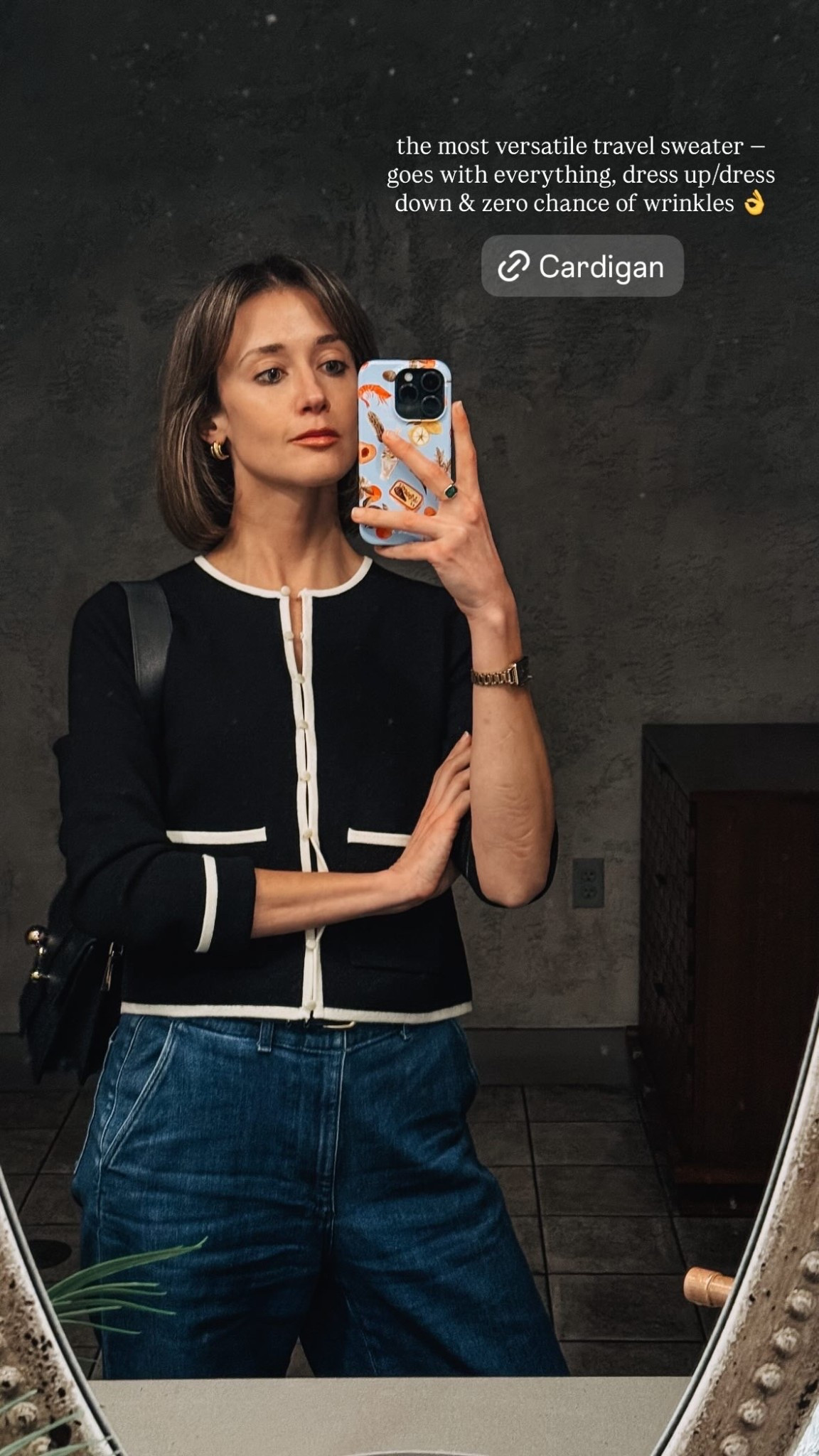 the most versatile travel sweater - goes with everything, dress up/dress down & zero chance of wrinkles.

#LTKSeasonal #LTKOver40 #LTKStyleTip