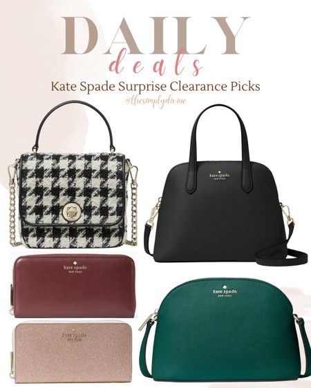 Kate Spade Surprise clearance picks! These are so cute. 👀💕

| Kate Spade | designer | bag | purse | sale | 

#LTKFind #LTKsalealert #LTKitbag