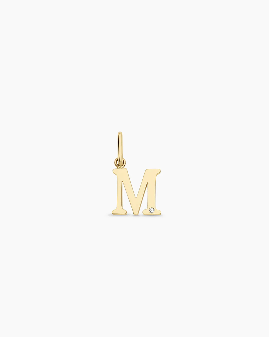 Diamond Vintage Alphabet Charm | gorjana