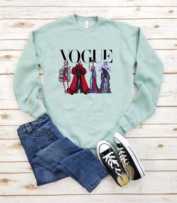 Vogue Hocus Pocus  - Sweatshirt ,  Night mare Before Christmas, Halloween shirt, Jack Skellington... | Etsy (US)