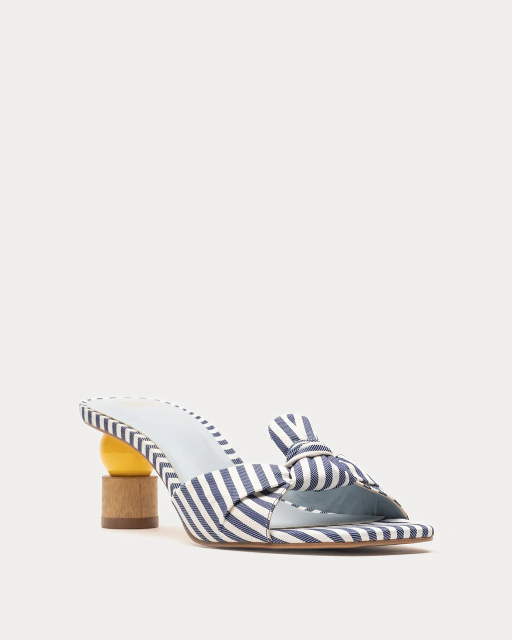 Amanda Heel - Navy/Oyster | Frances Valentine