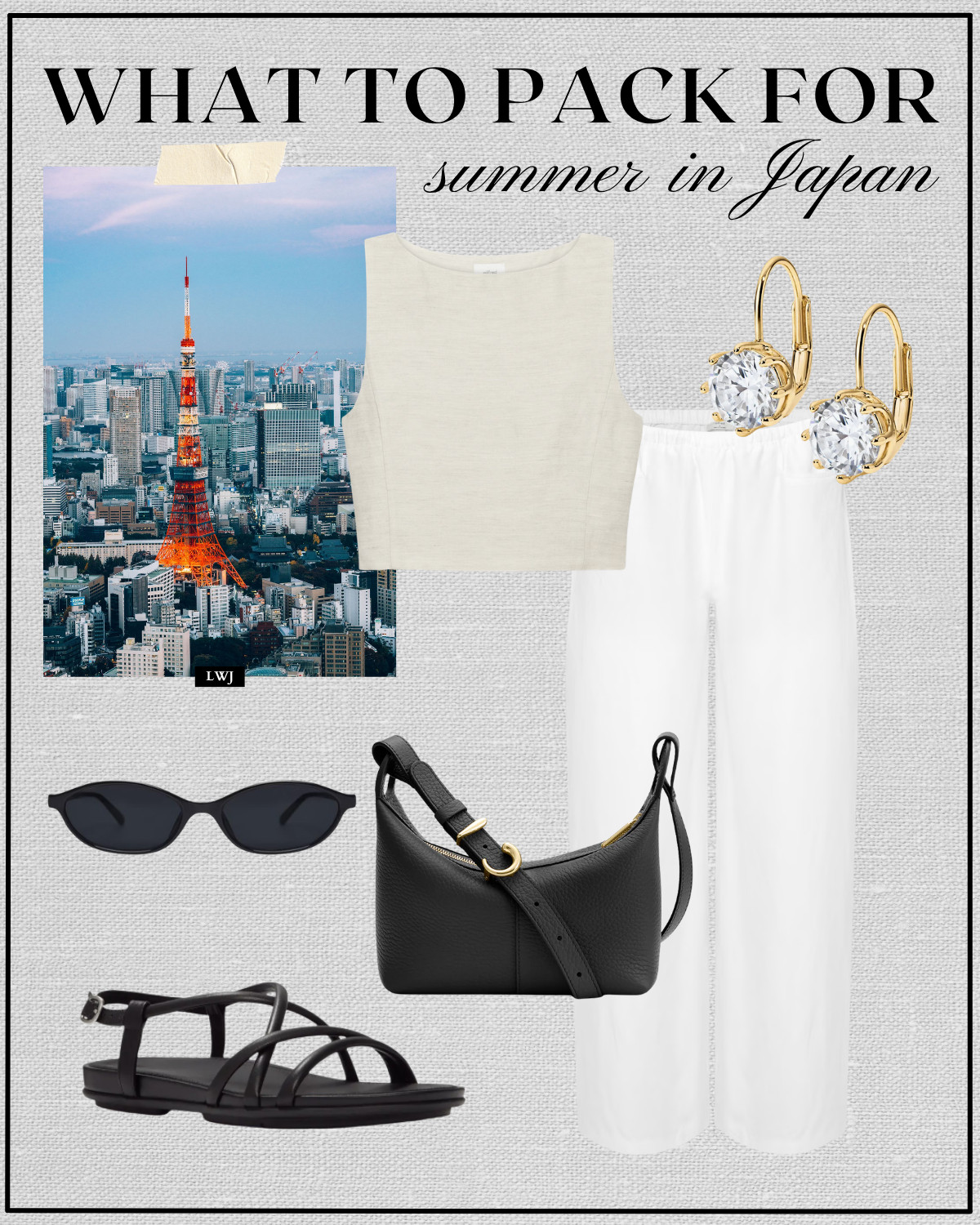 summer japan outfit 

summer travel / vacation outfits / casual style / minimal style

#LTKootd #LTKTravel