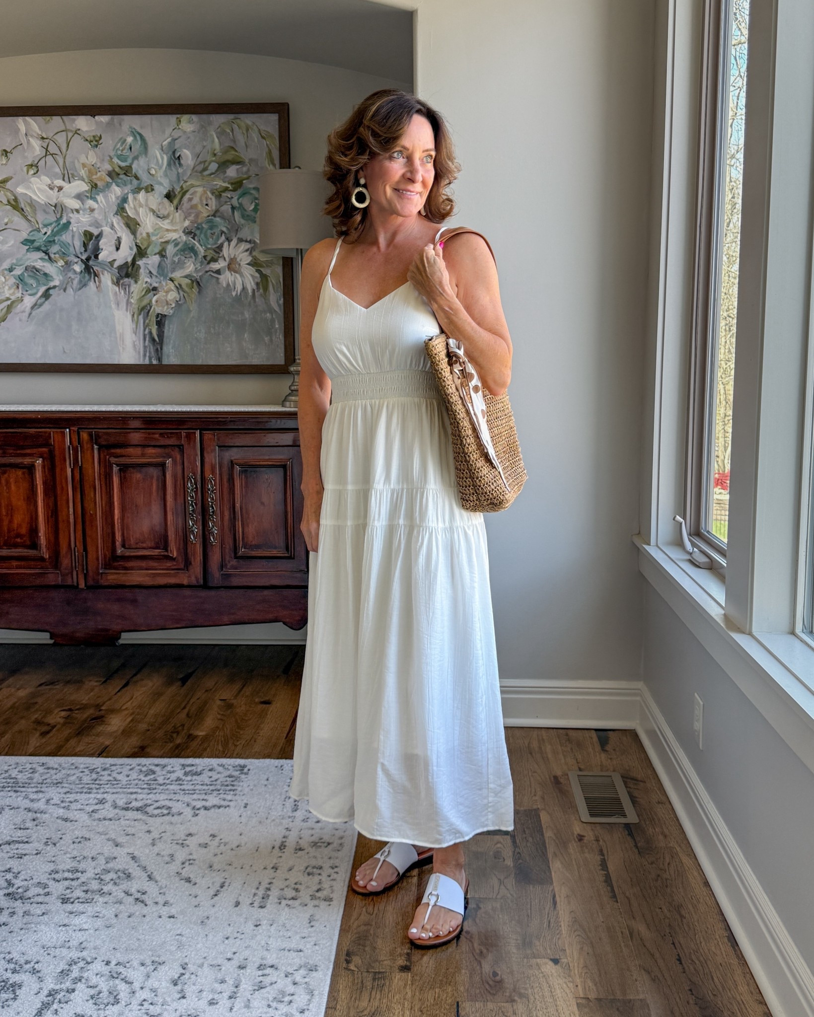 White Maxi Dress for Beach, Spring & Wedding Guest Style

This is one of those versatile dresses you can wear just about anywhere. Lightweight and flattering with an easy flow, it works as a beach dress, a casual spring outfit, or dressed up for a wedding or special event. Effortless, feminine, and easy to style.

#SpringDress #BeachStyle #WeddingGuestDress #Over50Style #AmazonFashion

#LTKWedding