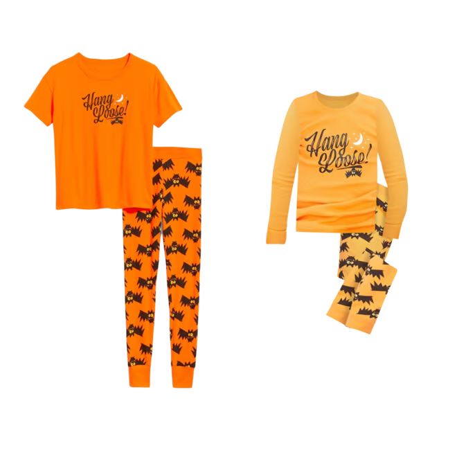 Gender-Neutral Halloween Matching Graphic Snug-Fit Pajama Set For Kids | Old Navy (US)