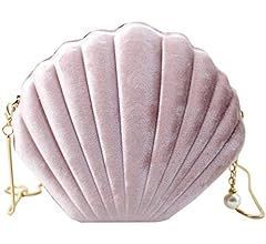 Women Mini Seashell Cross-body Bag Shoulder Bag Evening Clutch | Amazon (US)