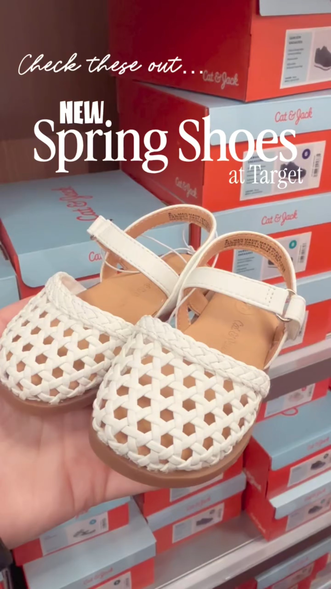 Spring is coming! 🌸🐣

New Cat & Jack toddler shoes are in at Target—perfect for spring days & Easter outfits



#TargetFinds #CatAndJack #ToddlerStyle #SpringAtTarget #EasterOutfits

#LTKKids #LTKSeasonal