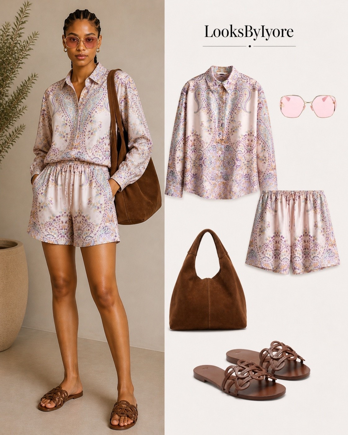 New in H&M shorts and shirt outfit inspiration  

#LTKstyletip #LTKcanada #LTKshoes
