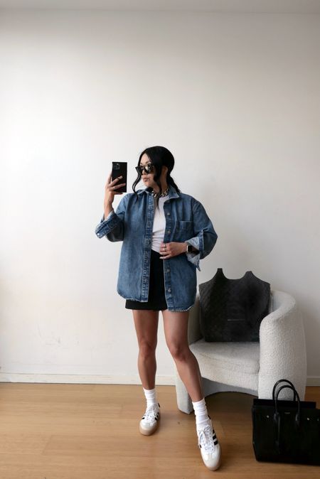 The denim shacket I never knew I needed and can’t stop wearing 