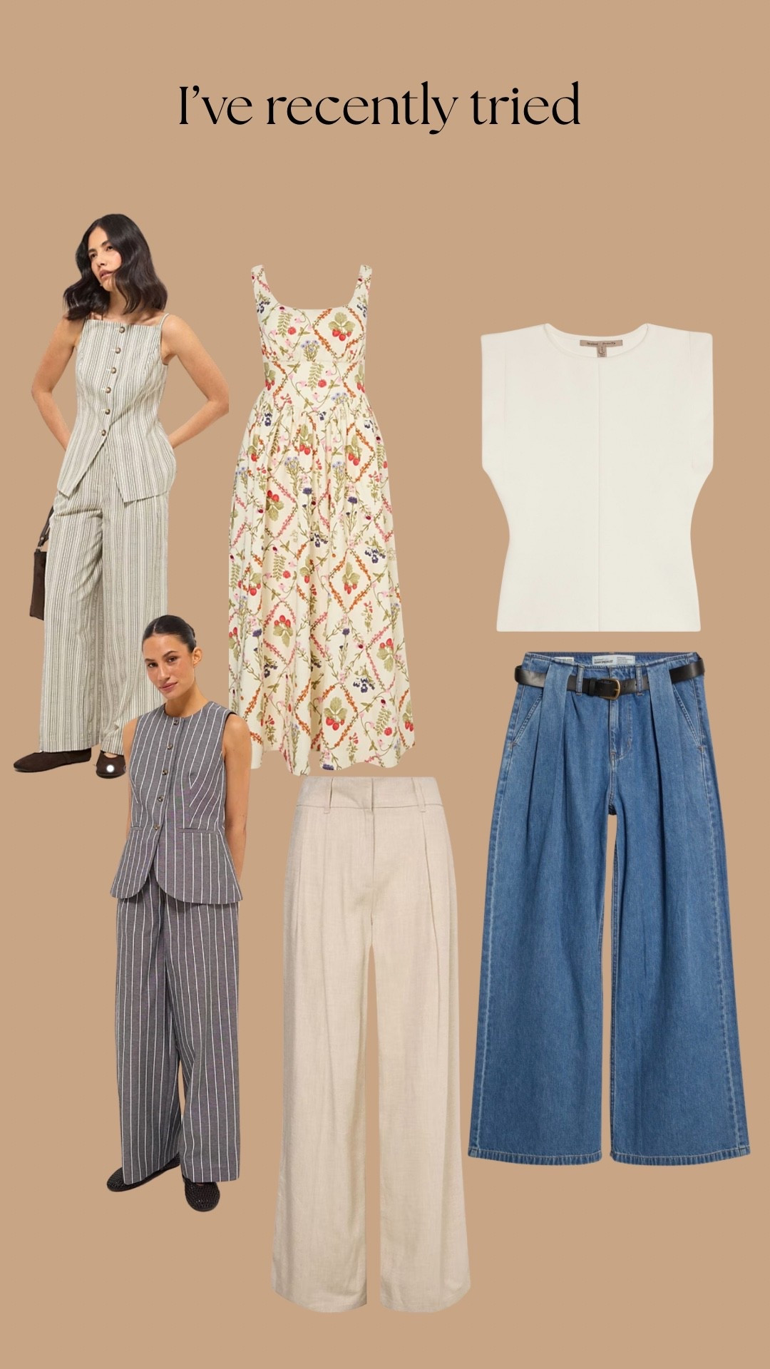 Spring summer pieces ive recently tried 