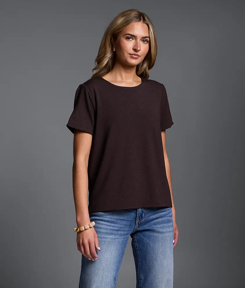 Heathered Top | Buckle