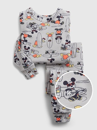 babyGap | Disney Mickey Mouse 100% Organic Cotton PJ Set | Gap (US)