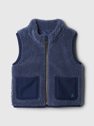 babyGap Sherpa Vest | Gap (US)