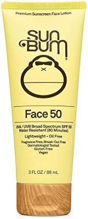 Sun Bum Original SPF 50 Sunscreen Face Lotion | Vegan and Reef Friendly (Octinoxate & Oxybenzone ... | Amazon (US)