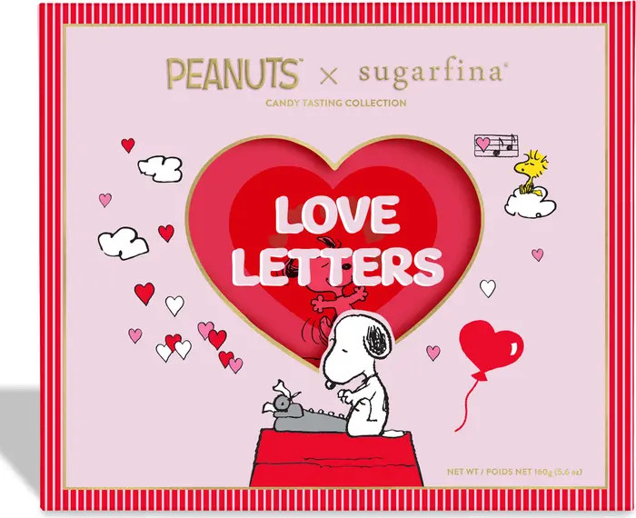 x Peanuts™ Love Letters Candy Tasting Collection Box | Nordstrom