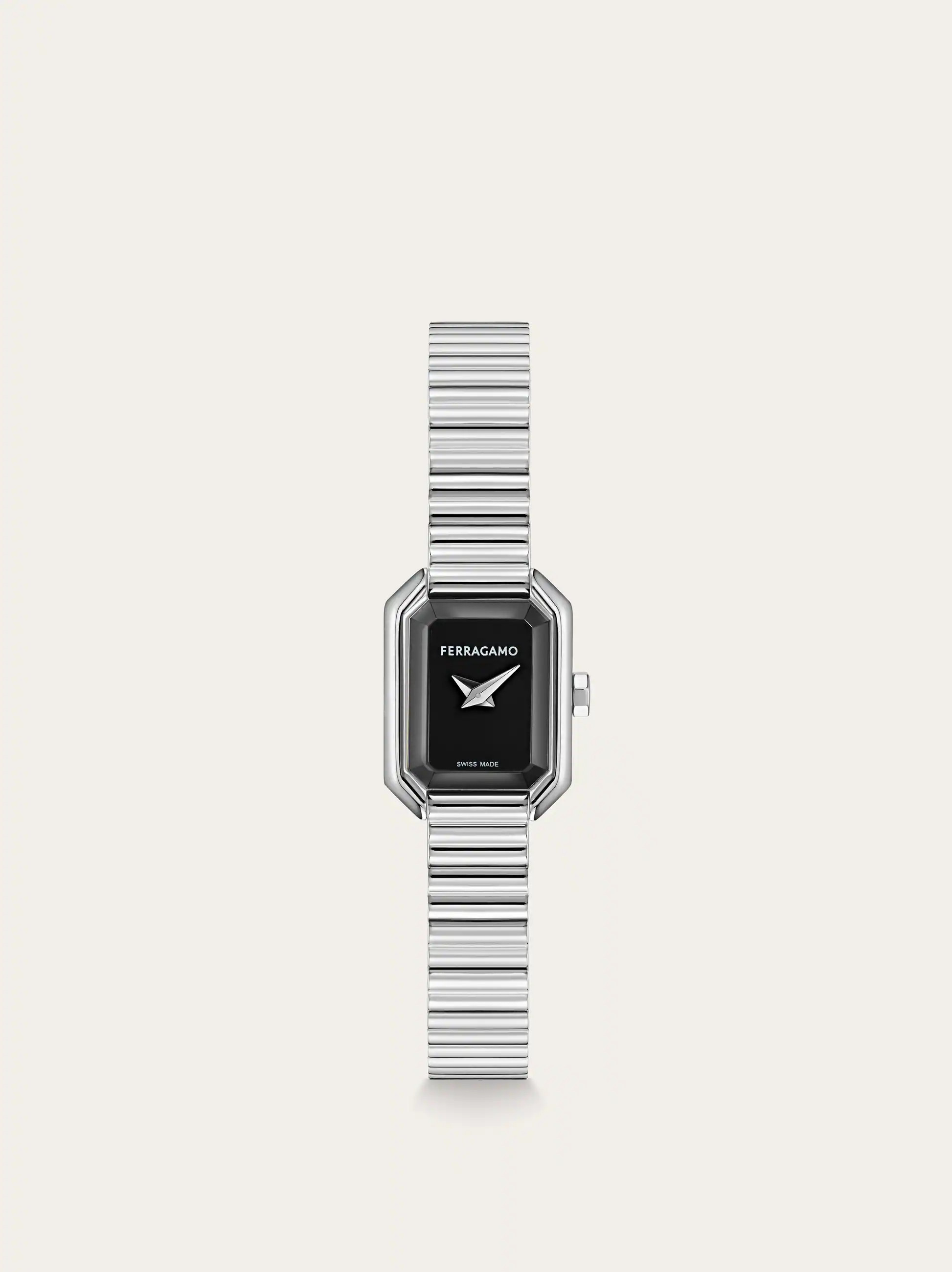 Ferragamo Women Ferragamo Crystal Petite watch Black | Ferragamo