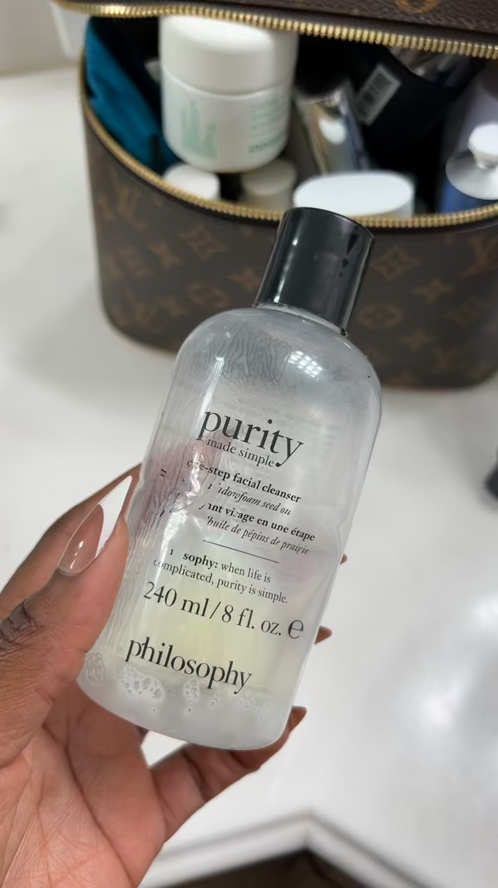 This cleanser is very gentle that does not leave the skin feeling stripped at all 

#LTKbeauty #LTKfindsunder50 #LTKVideo