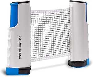 PRO-SPIN All-in-One Portable Ping Pong Paddles Set | Table Tennis Set with Retractable Ping Pong ... | Amazon (US)