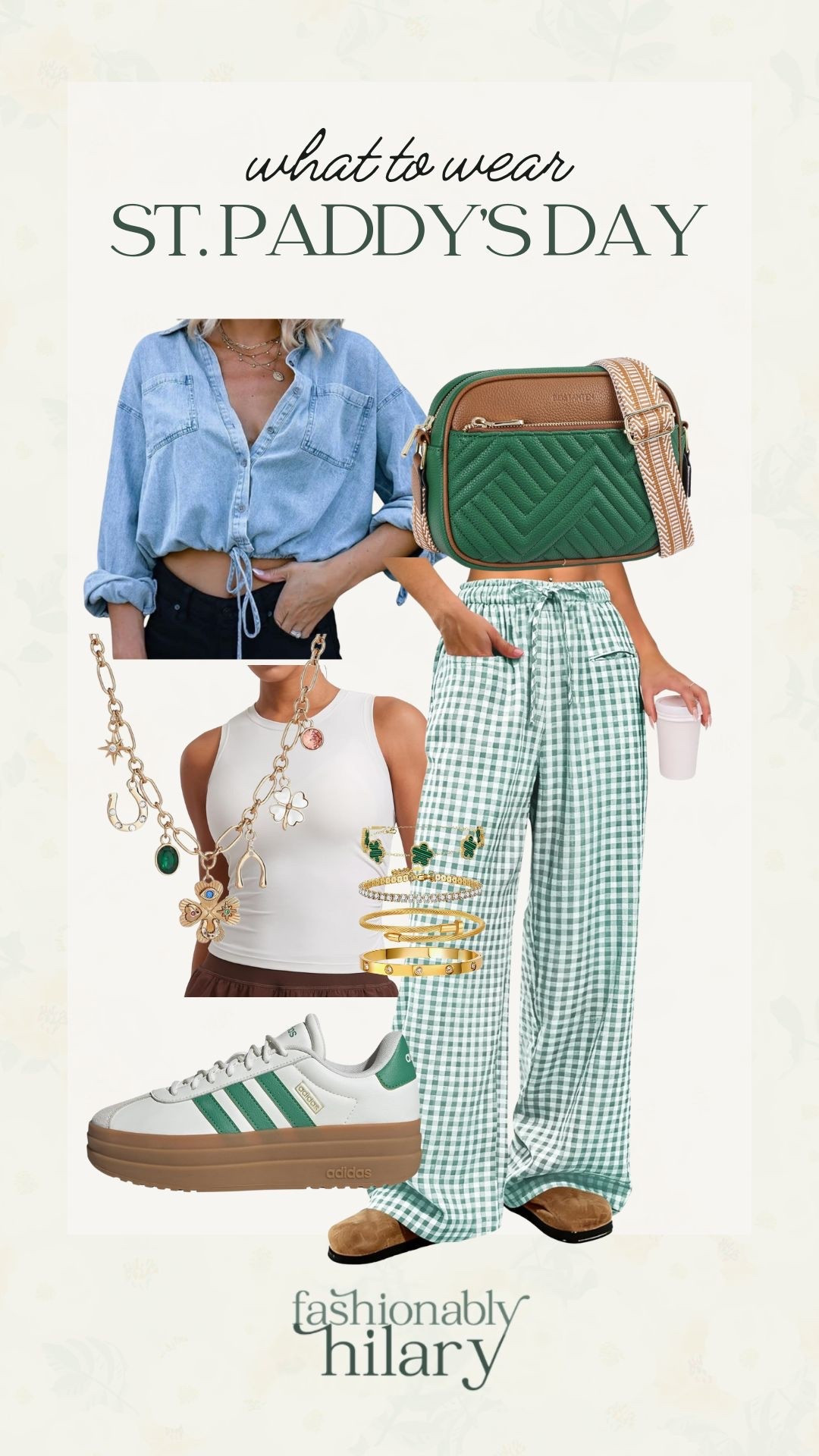 How is St Patrick’s day one week from today?! We have been so busy lately that I almost forgot! This Amazon look arrives quickly, is comfy, on trend and so dang cute. I love the green on these sneakers and boxer pants are such a fun way to add color. 
St Patrick’s day outfit inspo, casual mom outfit inspo, how to style boxer pants 

#LTKSeasonal #LTKMidsize #LTKmomlife