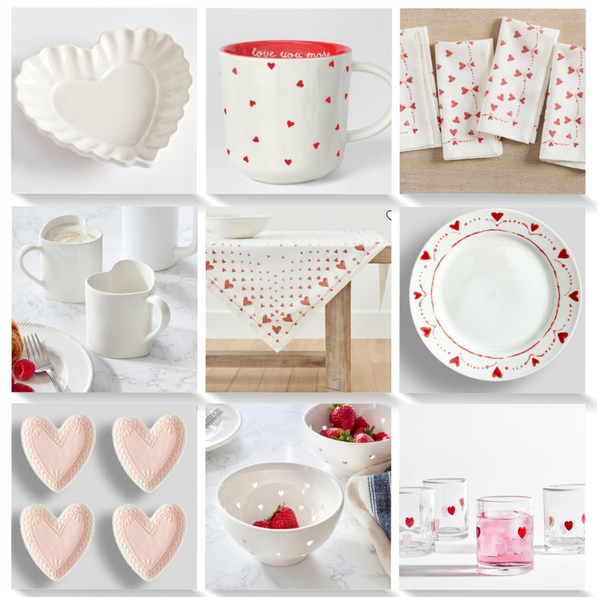 The cutest Valentines Day tableware!

Valentines plates, Valentine’s Day platter, valentines mug, heart mug, heart dish, candy dish, table throw, Valentine’s Day decor, valentines napkins, heart napkin, heart tableclothh

#LTKhome #LTKHoliday #LTKSeasonal