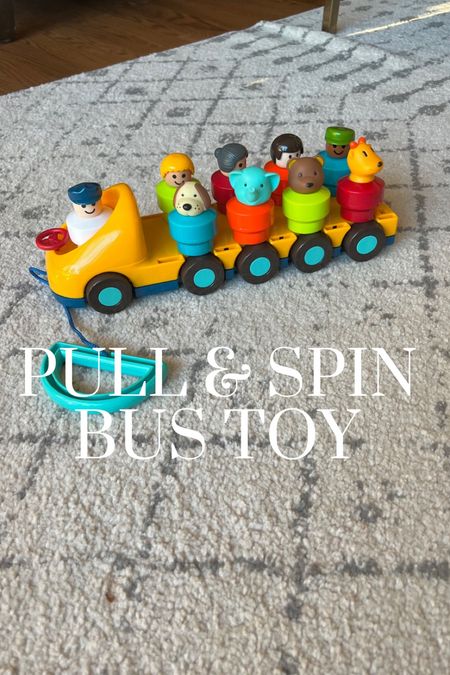 Fun little people and animals bus toy! The kids and animals come on and off and spin when you pull it!

#LTKkids #LTKfamily #LTKbaby