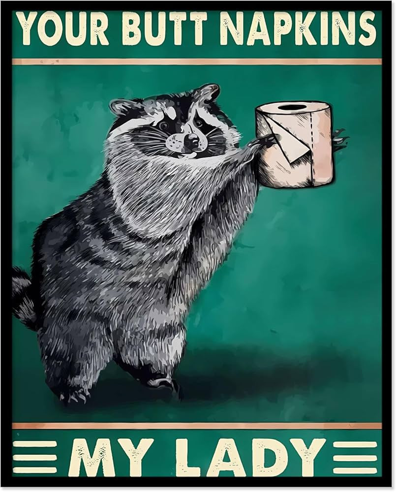 BigWig Prints Funny Bathroom Decor - Bathroom Art Wall Decor, Funny Bathroom Art, Funny Wall Deco... | Amazon (CA)