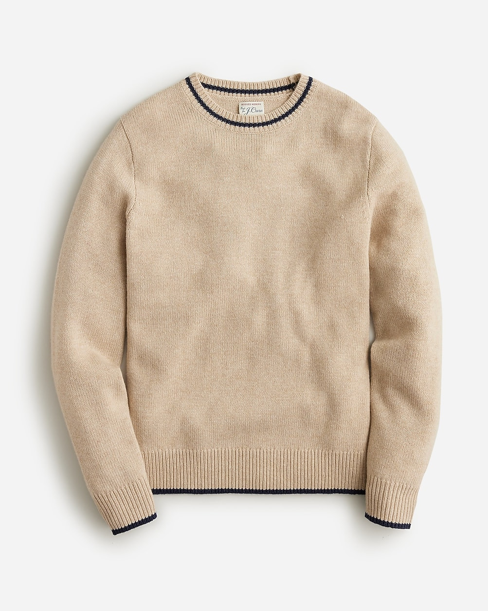 Merino wool-blend tipped sweater | J. Crew US