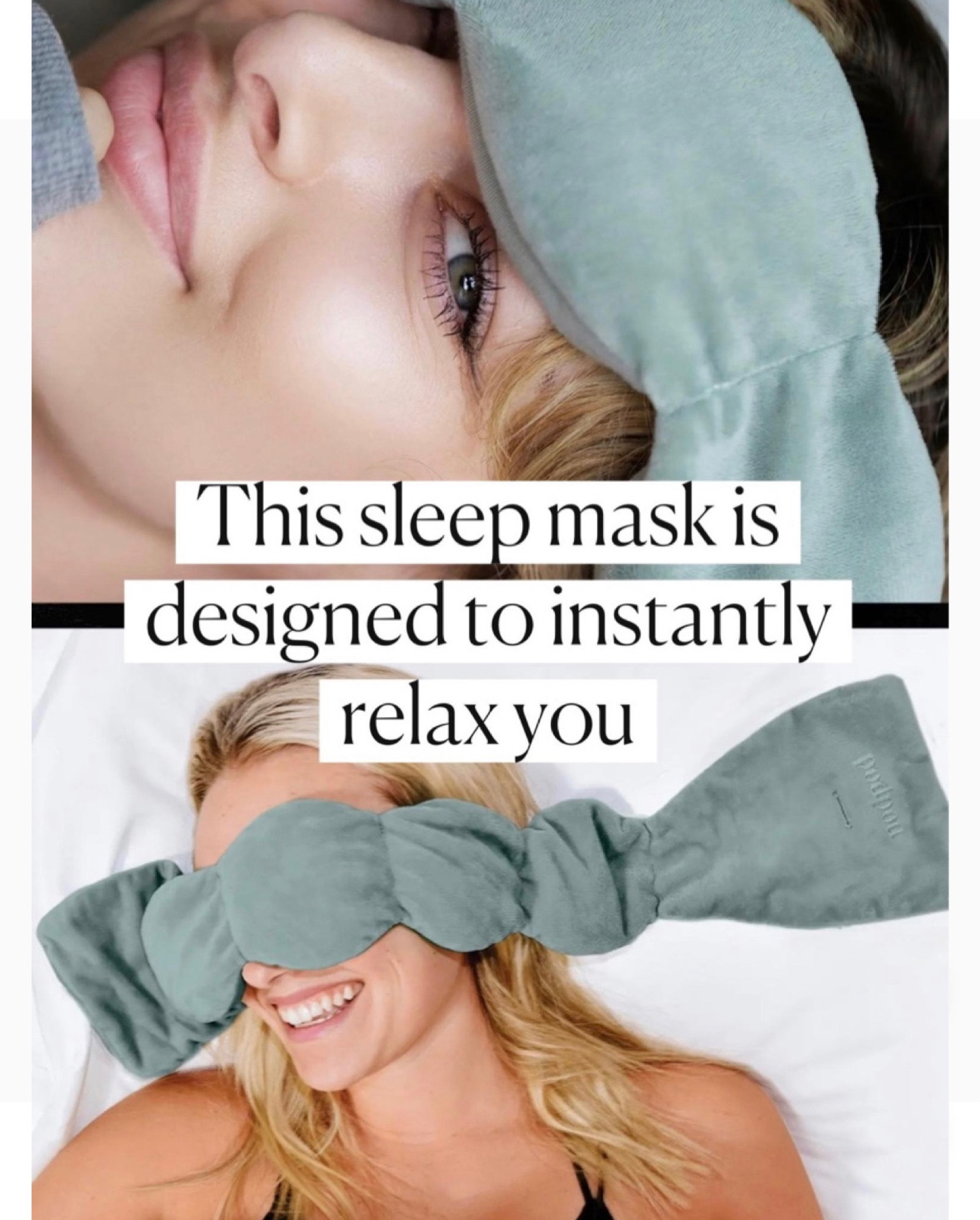 Eye mask
Sleep mask


#LTKunder100 #LTKunder50 #LTKGiftGuide