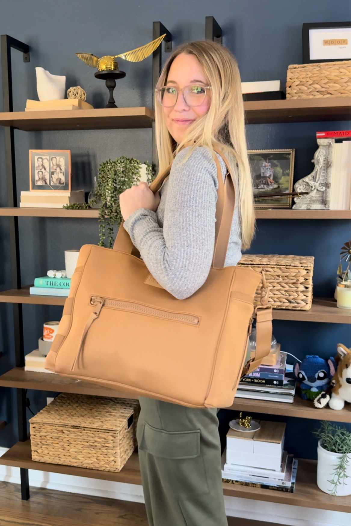 The Dagne Dover Wade Diaper Tote! 👜✈️ #travel #personalitem 

#LTKtravel #LTKitbag