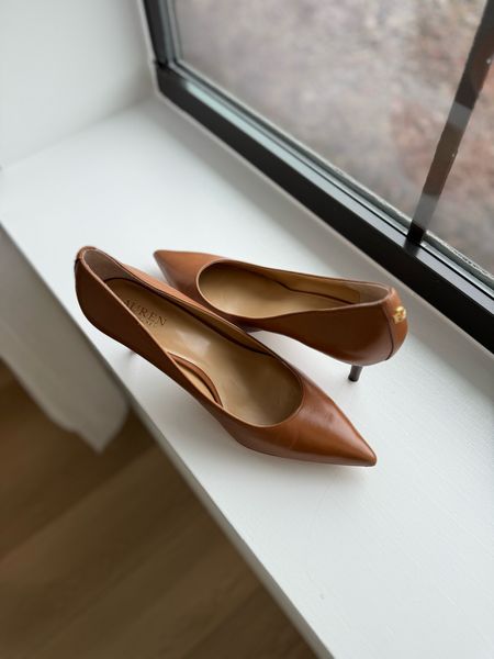 Ralph Lauren heels, shoes 

#LTKshoecrush #LTKworkwear