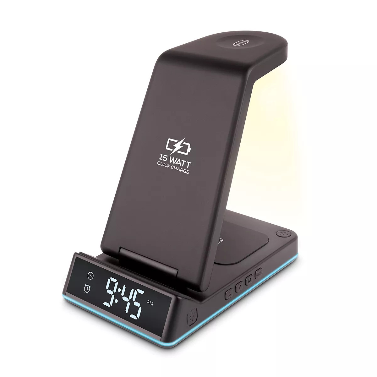 Smart Gear 3-in-1 Wireless Charging Clock | Kohl's