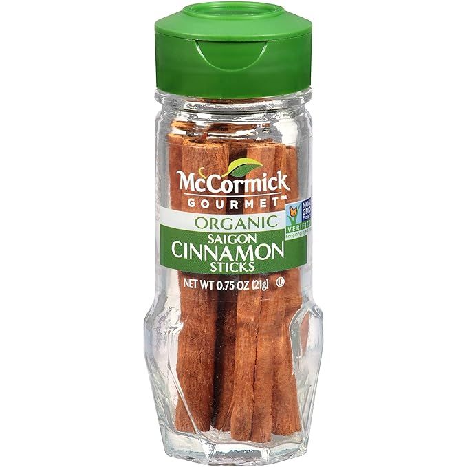 McCormick Gourmet Organic Saigon Cinnamon Sticks, 0.75 oz | Amazon (US)