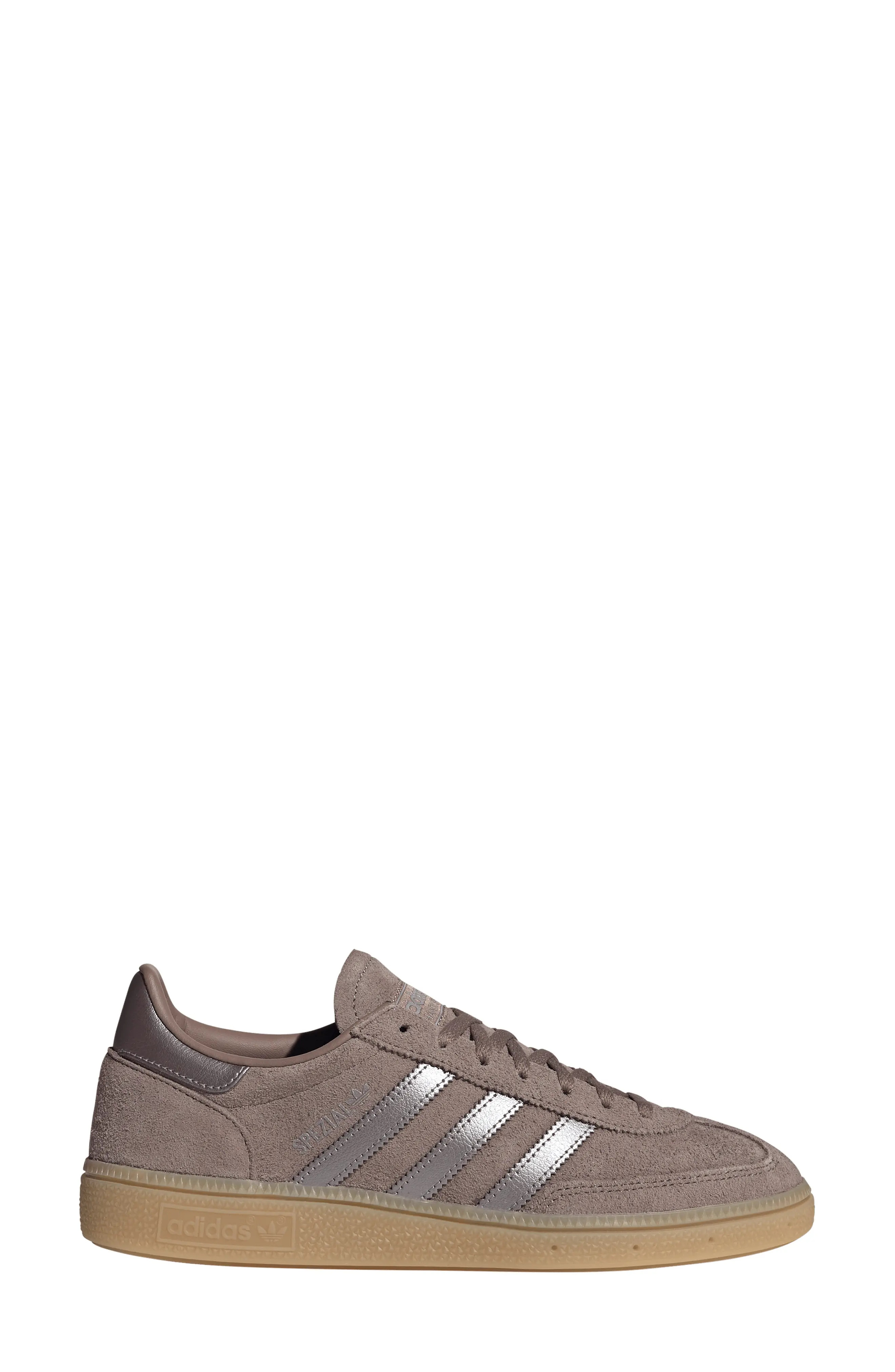 adidas Handball Spezial Sneaker in Mineral Green/Off White/Gum at Nordstrom, Size 10 | Nordstrom