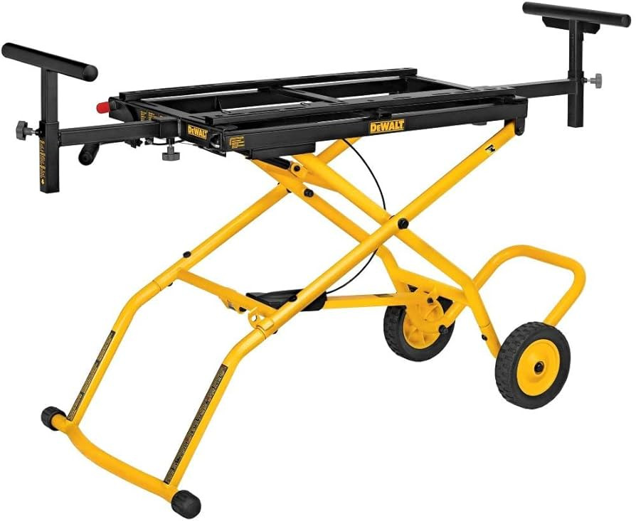 DEWALT Miter Saw Stand With Wheels (DWX726), Yellow | Amazon (US)