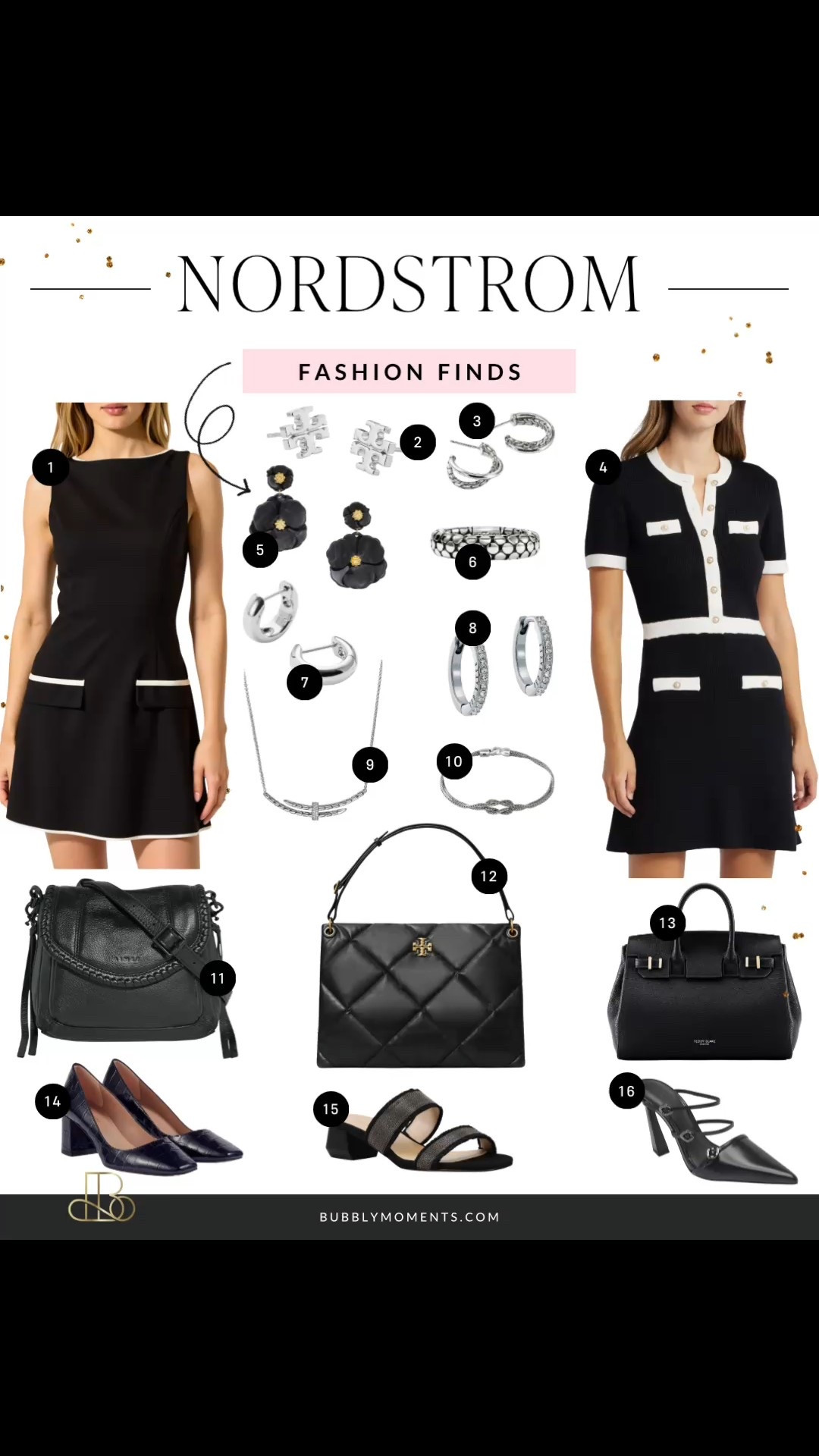 Timeless, tailored, and effortlessly polished. 🖤
These black-and-white Nordstrom finds are giving modern Parisian energy — structured dresses, statement hoops, quilted bags, and heels that mean business.

If your vibe is “quiet luxury but make it powerful,” this edit is for you.

#NordstromFinds #ChicStyle #WardrobeClassics #ElevatedEssentials

#LTKPetite #LTKgrwm #LTKootd