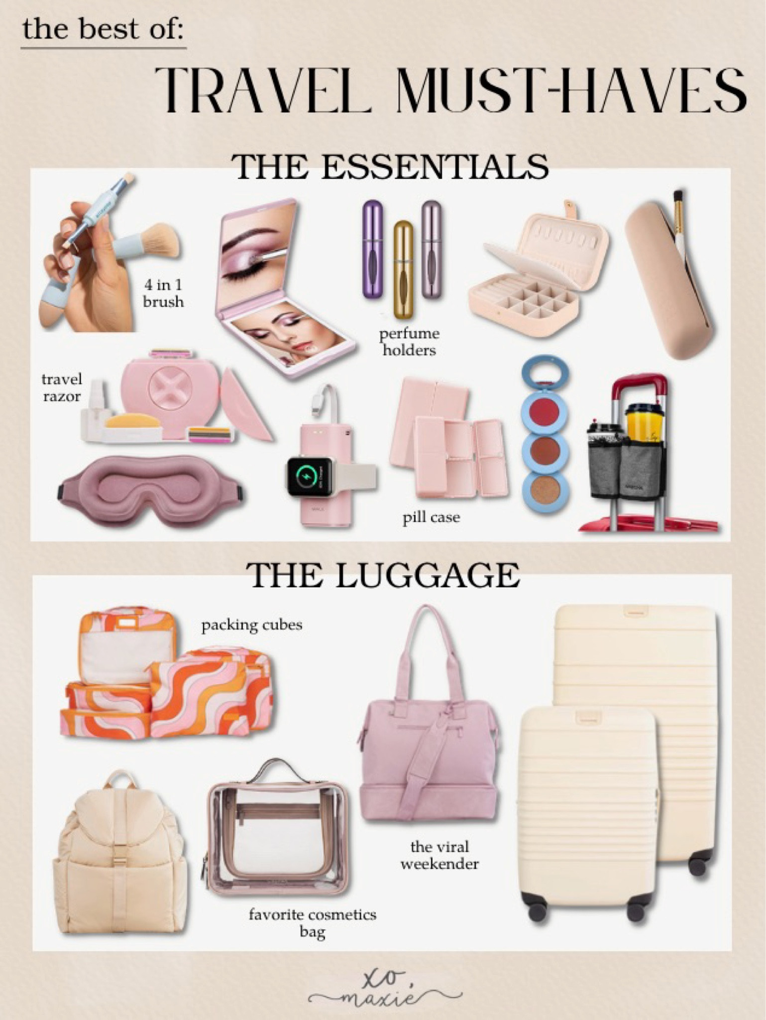 More linked in my Travel Finds product set!!The best of travel gadgets & luggage!

Travel gadgets, travel finds, travel luggage, luggage set, suitcase, luggage, suitcase set, travel beauty, travel jewelry case, travel makeup finds, travel beauty finds, alleyoop makeup, alleyoop, beis, beis favorite, favorite luggage, packing cubes, packing tips, packing hacks#LTKMostLoved

#LTKfamily #LTKSeasonal #LTKtravel