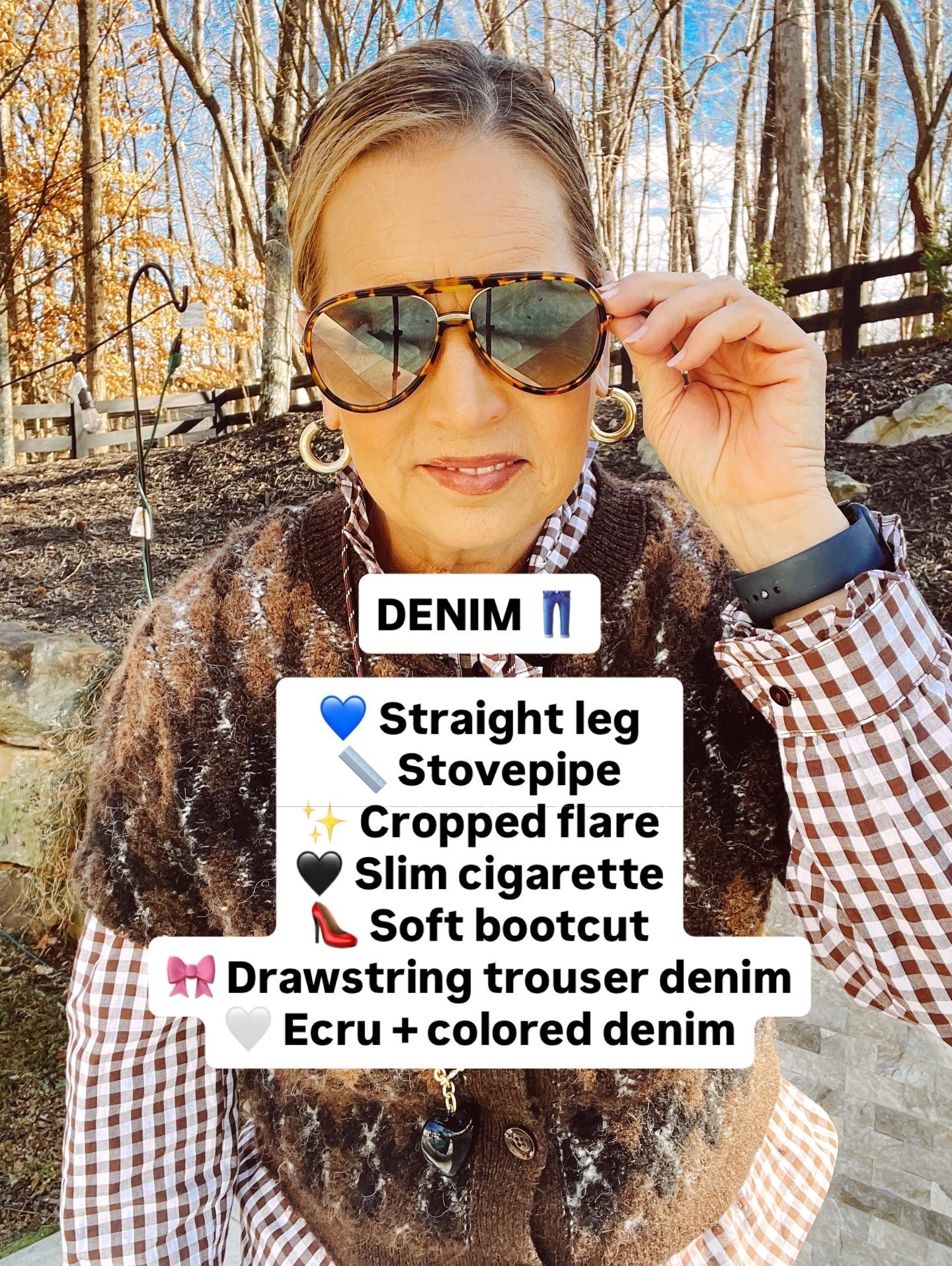 Modern Midlife Cool — Spring 2026 Edition 🤎✨

If you’ve been wondering how to wear the trends without looking like you’re chasing trends… this is it.

Think:
• Chocolate brown matching sets styled intentionally
• Structured shirt dresses with modern shoes
• Cropped straight and flare denim with sleek heels
• Drawstring trouser denim that feels polished, not sloppy

I’m always looking for that balance between effortless and elevated. Nothing fussy. Nothing uncomfortable. Just strong silhouettes, beautiful color, and premium denim that does the work for you.

If you’re over 50 and still love fashion — but want it to feel refined, current, and wearable — you’re in the right place.

Denim is the foundation. Structure is the secret. Color is the fun. 🤍

Follow along for modern midlife outfits that feel confident, not complicated.

⸻

🔎

modern midlife style, over 50 fashion, women over 50 outfits, elevated everyday style, premium denim, straight leg jeans outfit, cropped flare jeans, stovepipe jeans, drawstring denim, trouser jeans women, chocolate brown outfit, brown matching set, spring matching set women, linen shorts set, modern shirt dress, midi dress outfit, spring dress styling, minimal chic outfit, quiet luxury style, approachable luxury, denim foundation wardrobe, polished casual look, blazer and jeans outfit, white tee outfit ideas, structured tailoring women, relaxed tailoring outfit, preppy stripe outfit, scarf styling ideas, belt styling tips, slingback heels outfit, kitten heel styling, sleek sneakers women, modern loafer outfit, woven sandals women, capsule wardrobe spring, spring 2026 trends, midlife fashion influencer, timeless with a twist, confident casual style, chic but comfortable, European summer style, neutral color palette outfit, intentional dressing, monochrome outfit brown, crisp white outfit, tomato red accent, cobalt blue outfit, modern classic style, everyday luxury look, refined casual, ShopPixieCo style

#LTKOver40 #LTKootd #LTKSeasonal