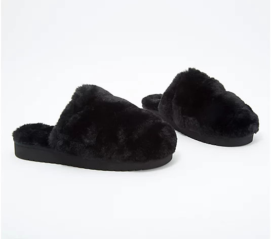 Koolaburra Abstract Fluff Slippers - Starleen - QVC.com | QVC
