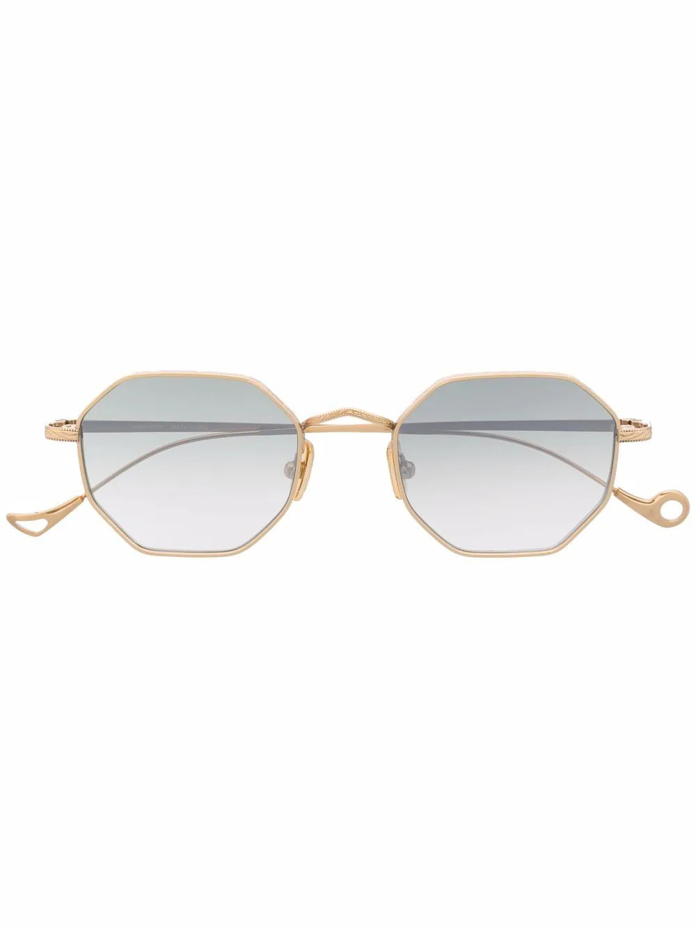 Eyepetizer geometric-frame sunglasses - Gold | Farfetch Global