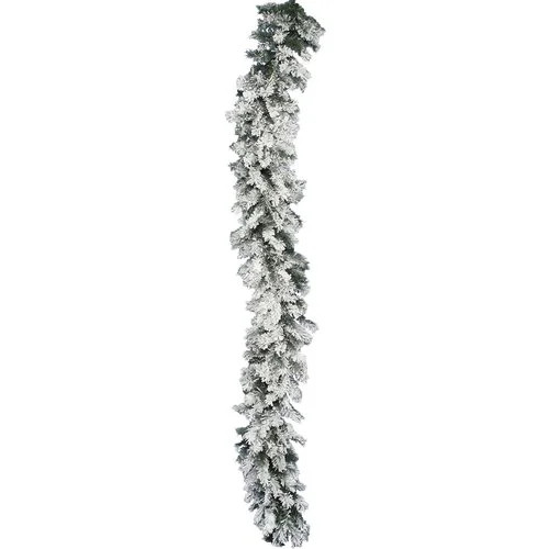 Vickerman 9' X 12" Flocked Alaskan Garland 140T | Walmart (US)