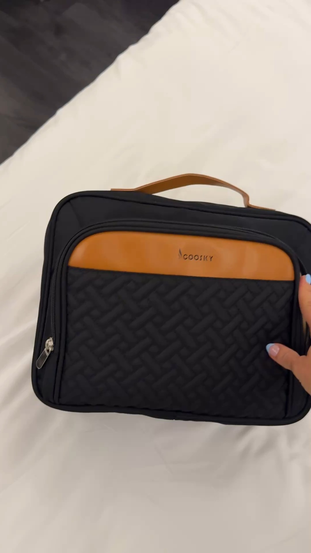 This has been THE best toiletry bag for all my trips big or small!!!