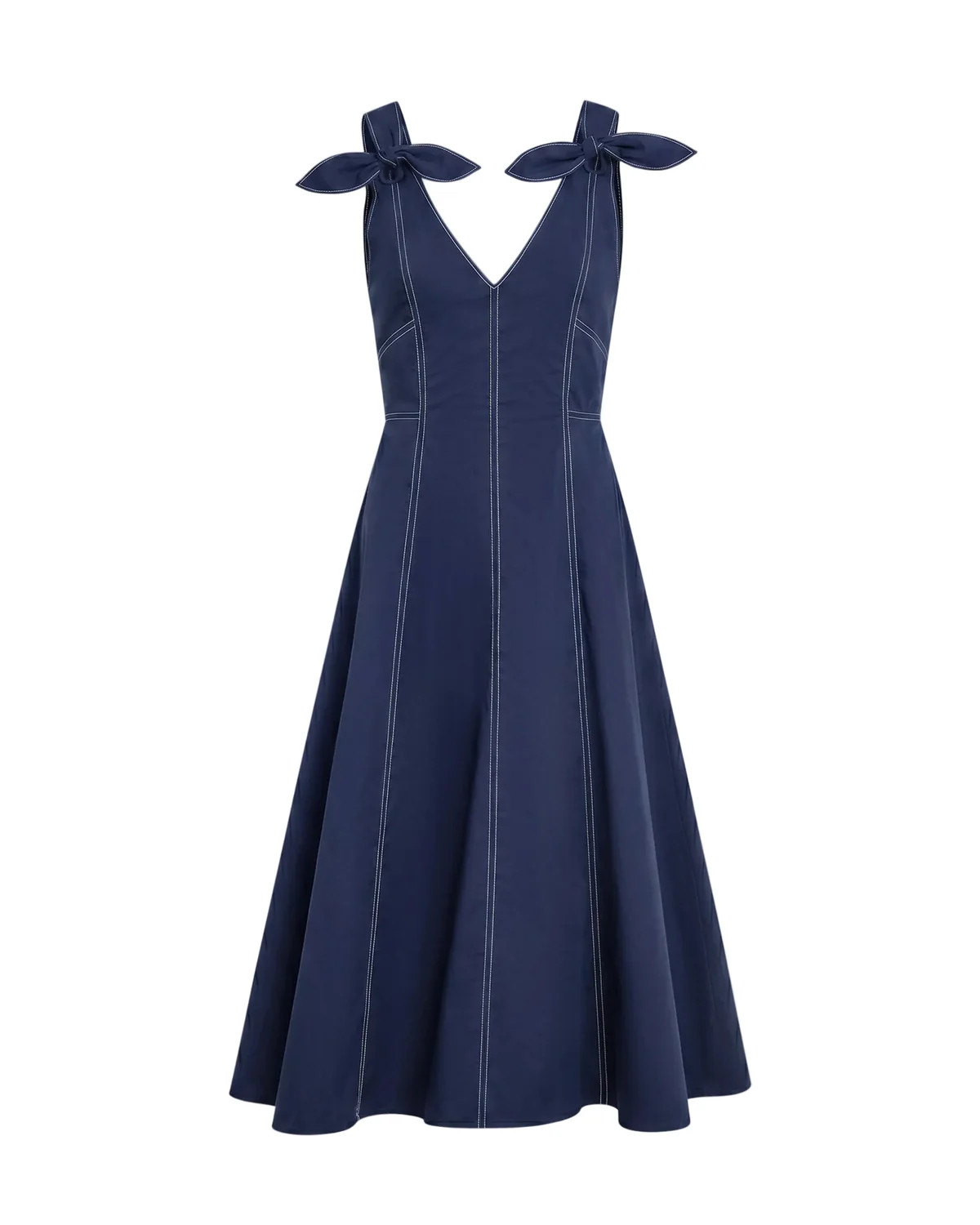 Caprice Dress in Maritime Blue | Over The Moon