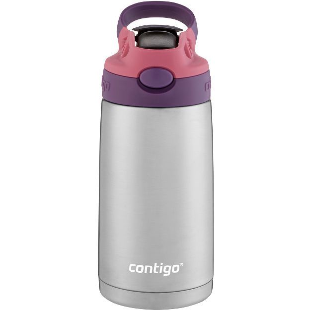 Contigo Kid's 13 oz. Insulated Stainless Steel AutoSpout Straw Water Bottle | Target