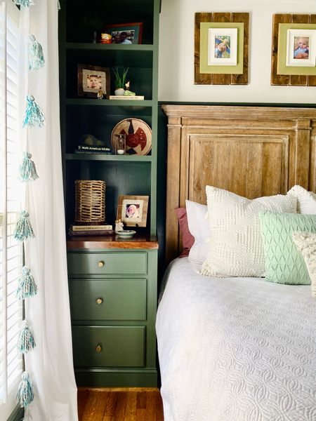 Shop different price points of this cozy guest room 

#LTKhome