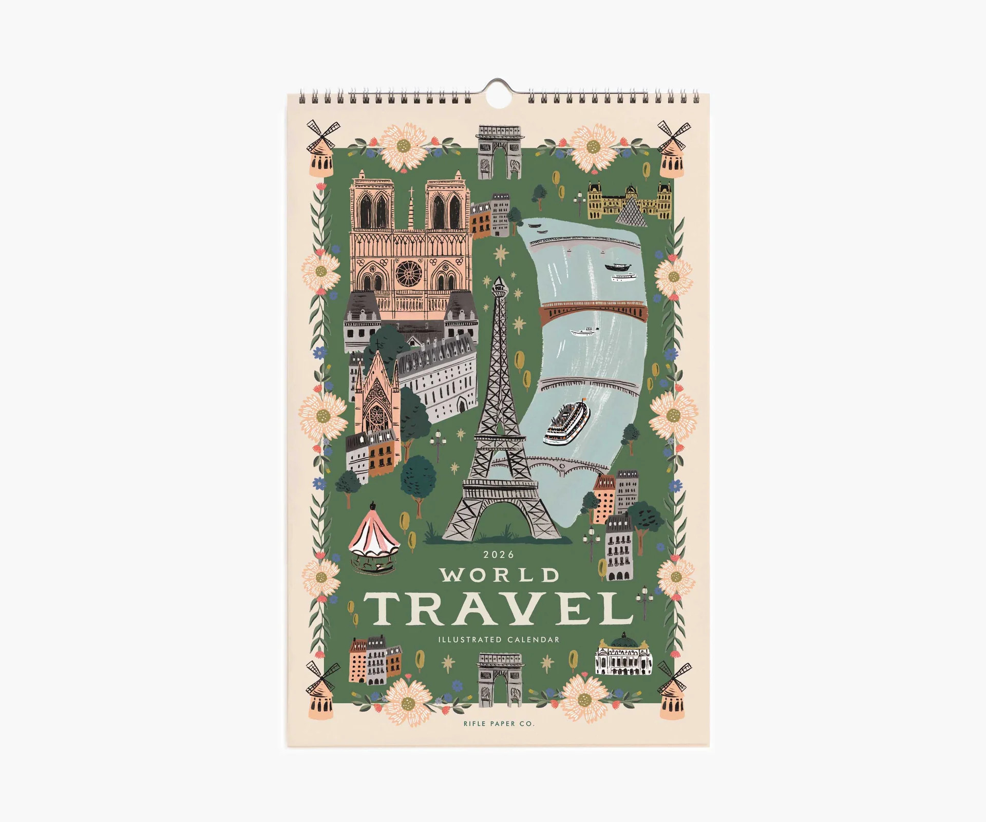 2026 Wall Calendar - World Travel | Rifle Paper Co.