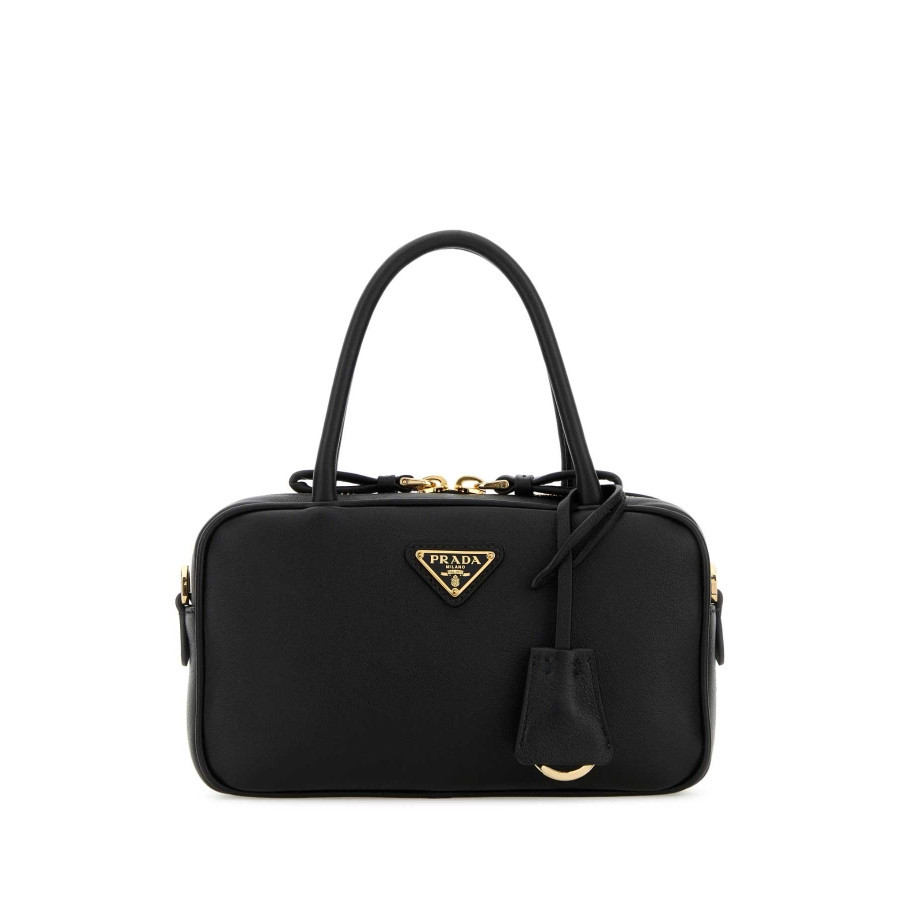 Prada Black Leather Handbag | Jomashop.com & JomaDeals.com