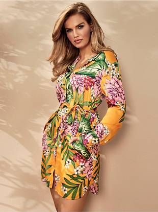 Tropical Print Shirt Dress | Guess (US)