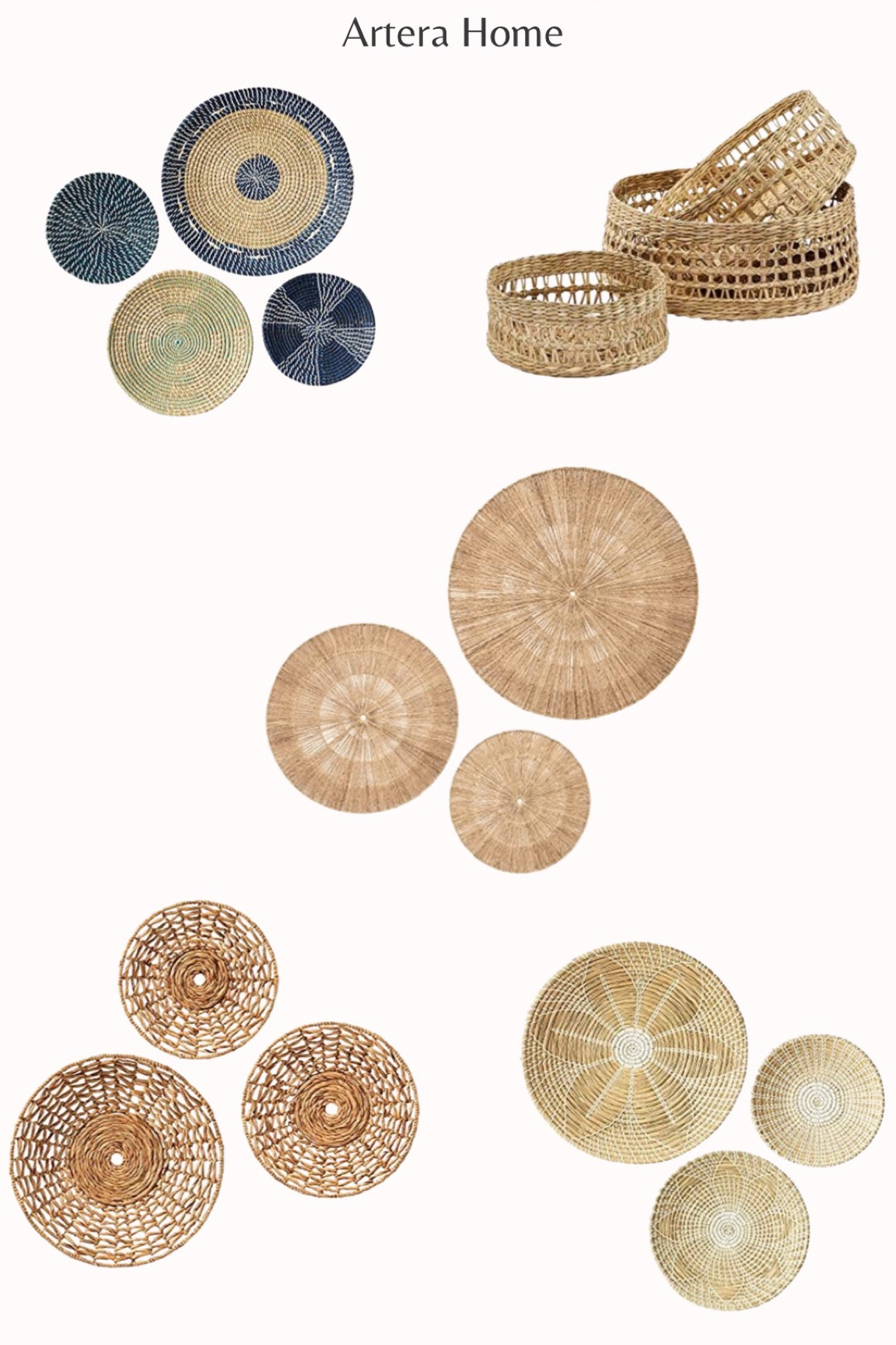 Wall baskets from artera home 

#LTKunder100 #LTKSeasonal #LTKunder50